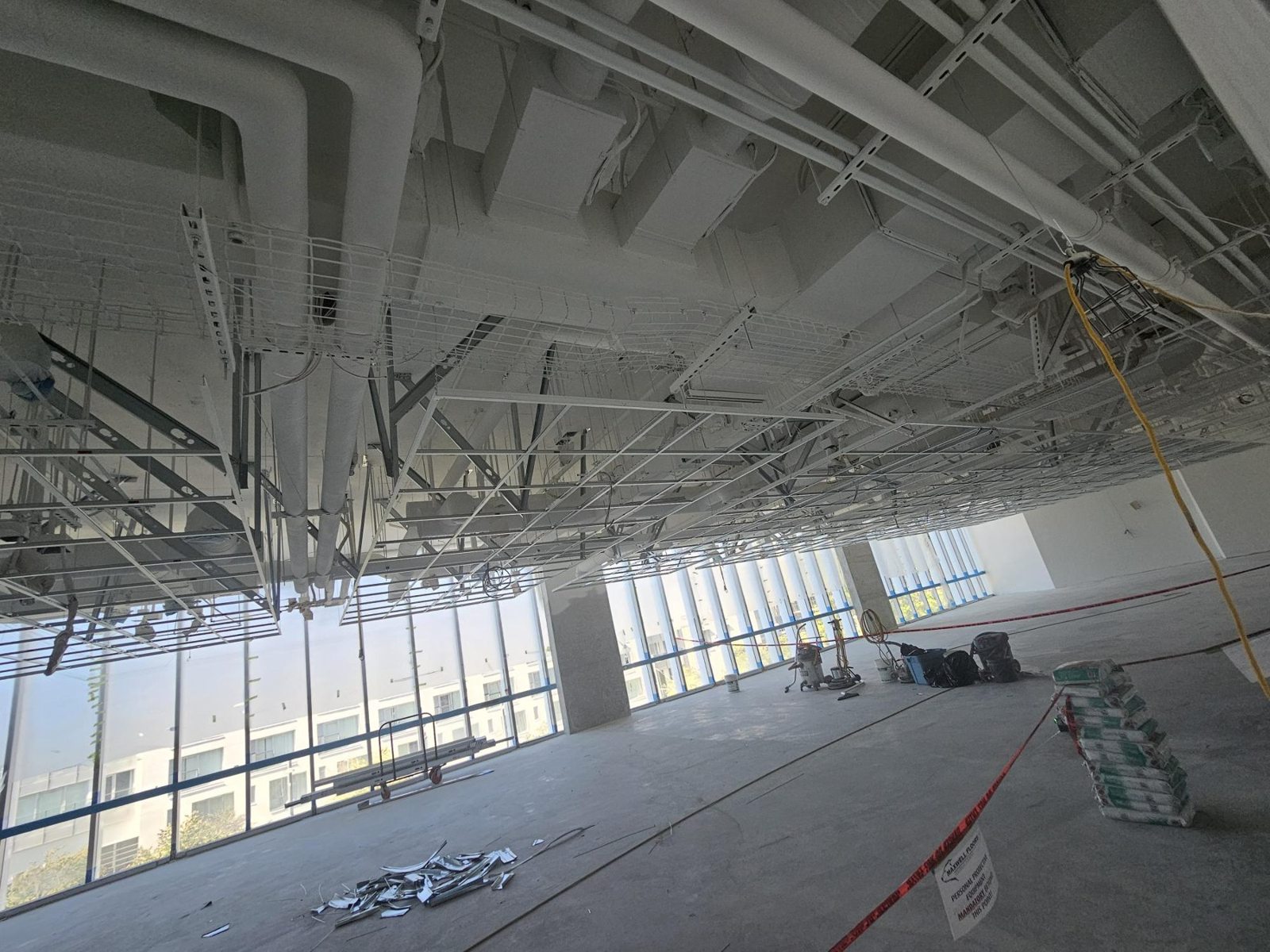 School of Biomedical Engineering, UBC Floating tbar ceilings above labs