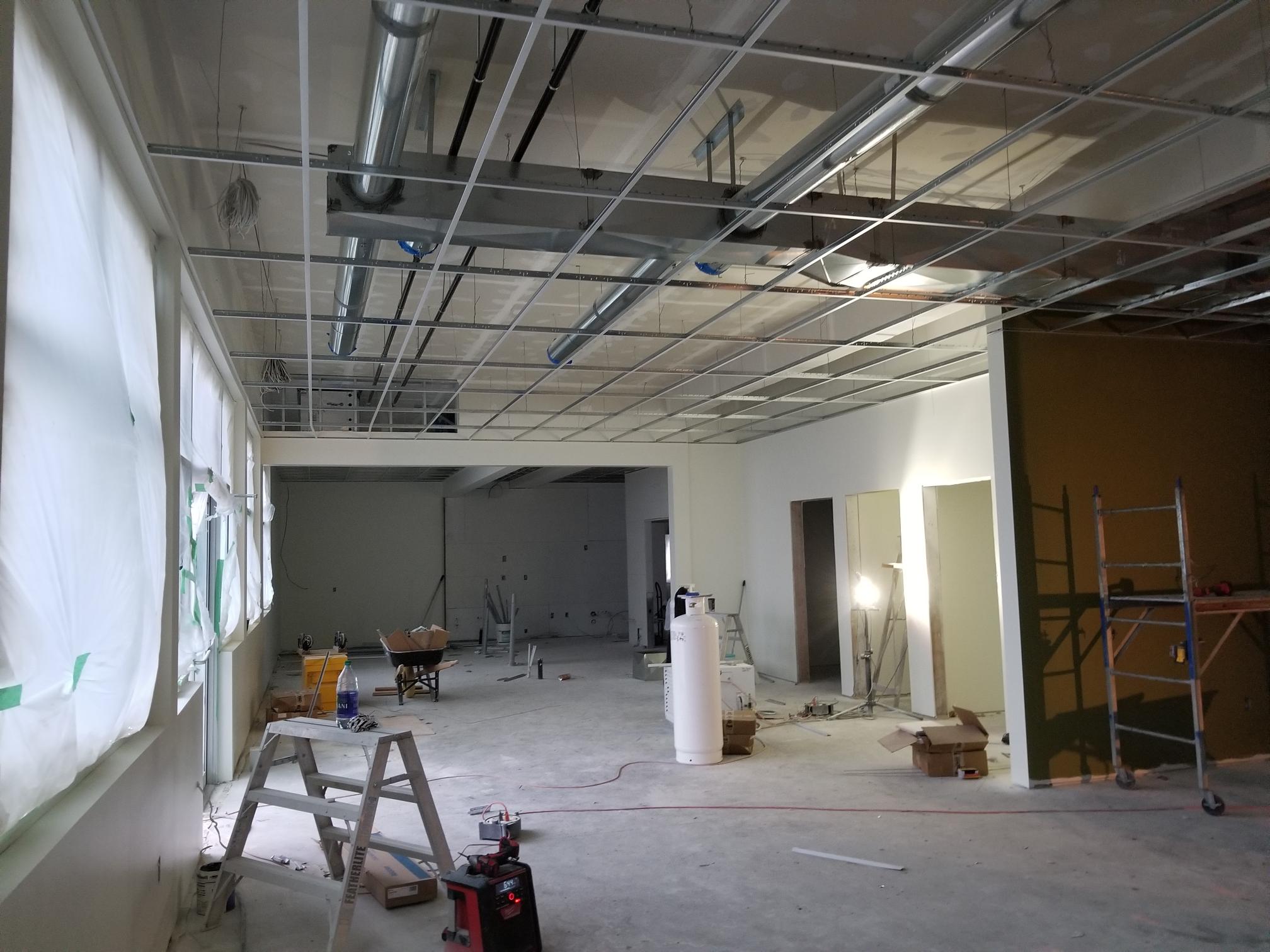 Chilliwack retail T-bar ceiling installation — archive view 8.