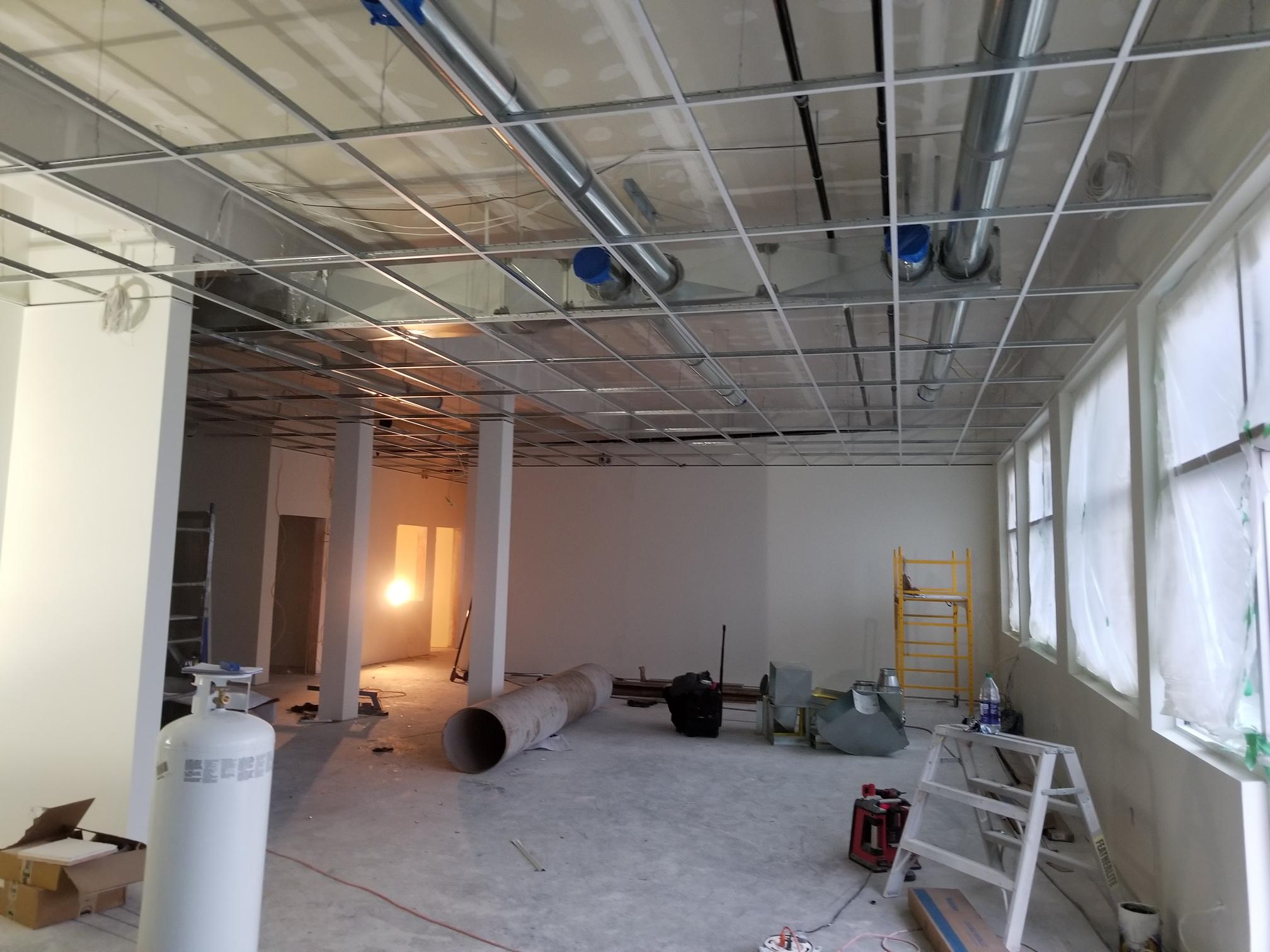 Chilliwack retail T-bar ceiling installation — archive view 7.