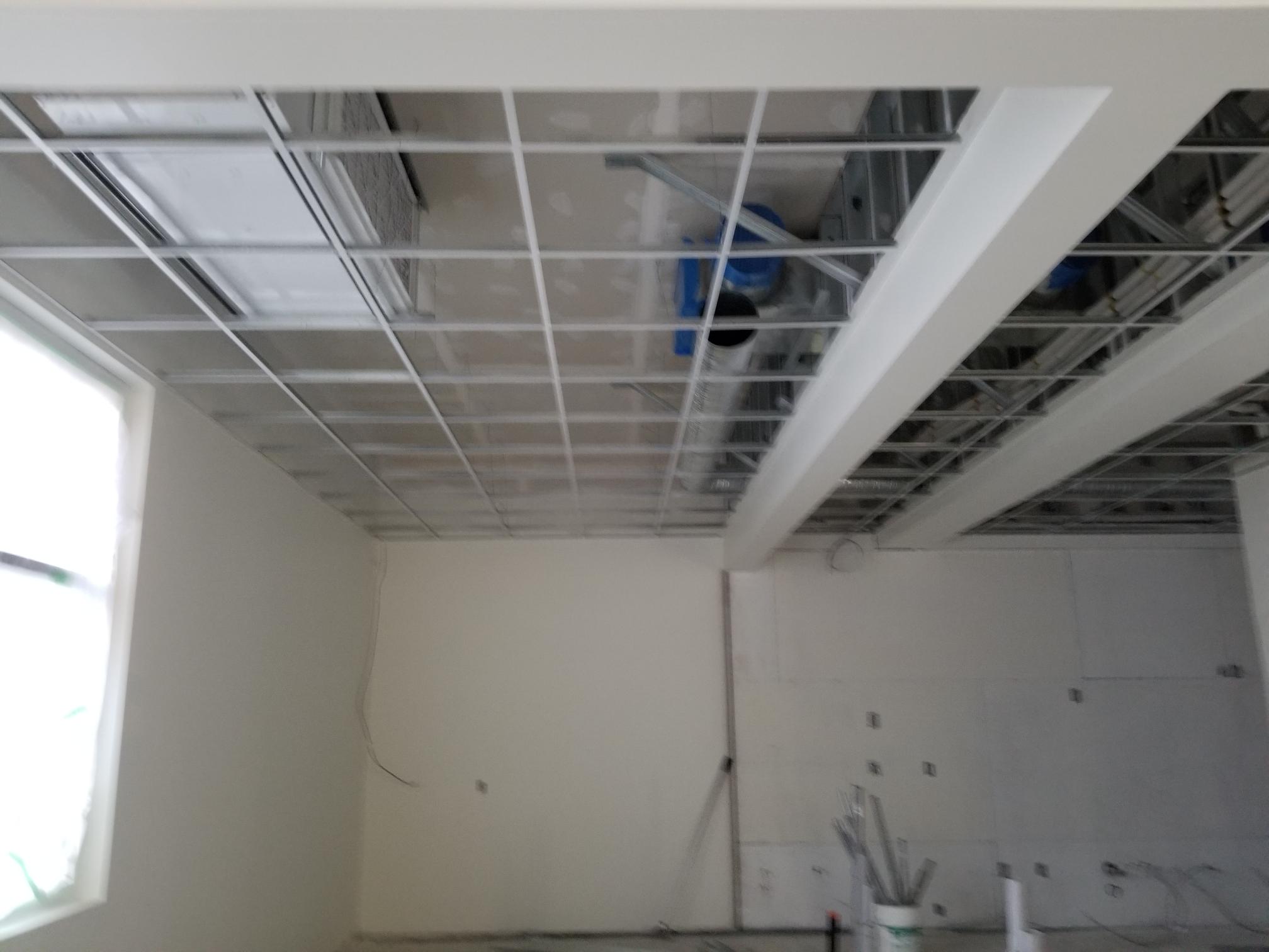 Chilliwack retail T-bar ceiling installation — archive view 6.