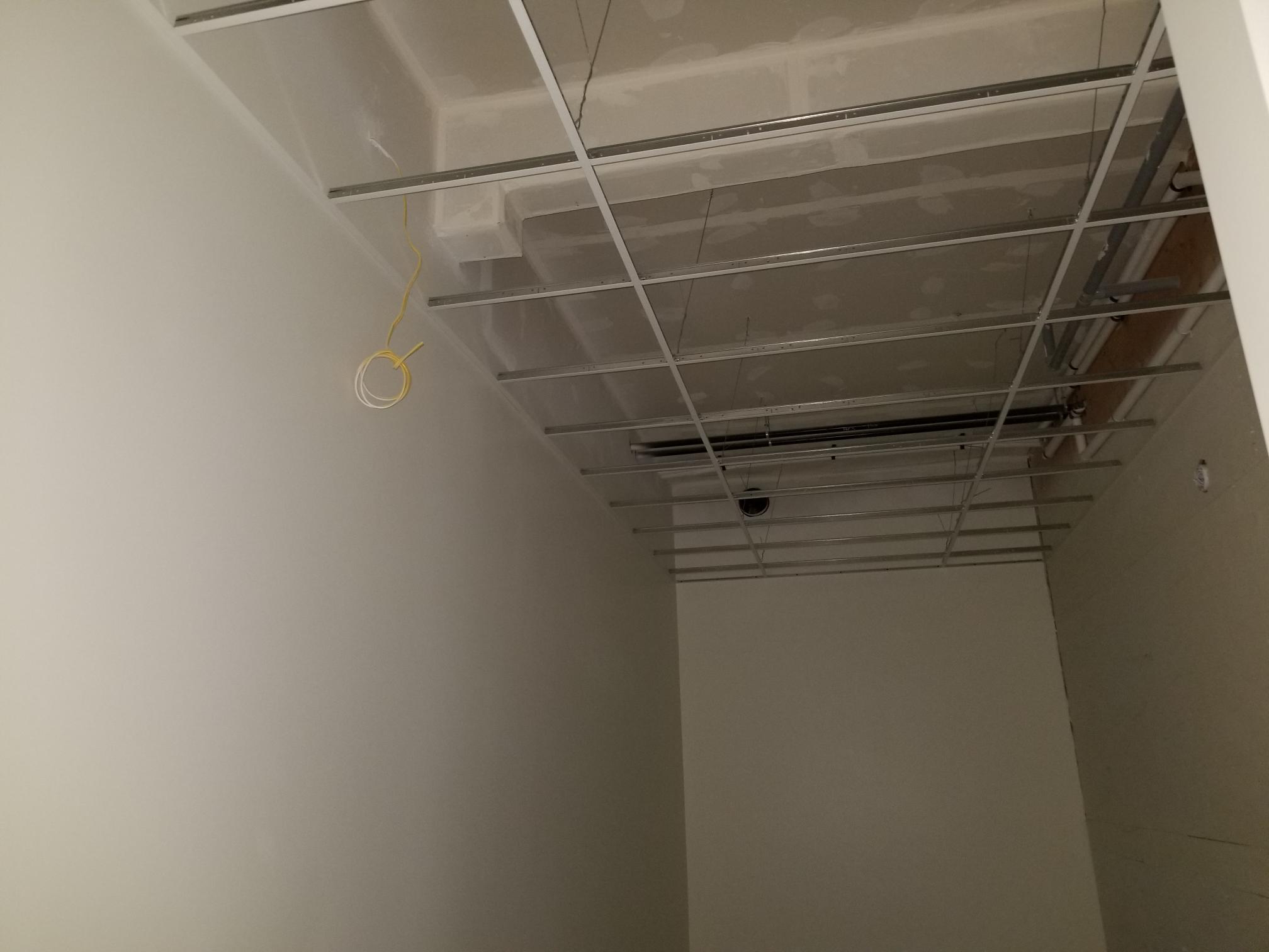 Chilliwack retail T-bar ceiling installation — archive view 3.