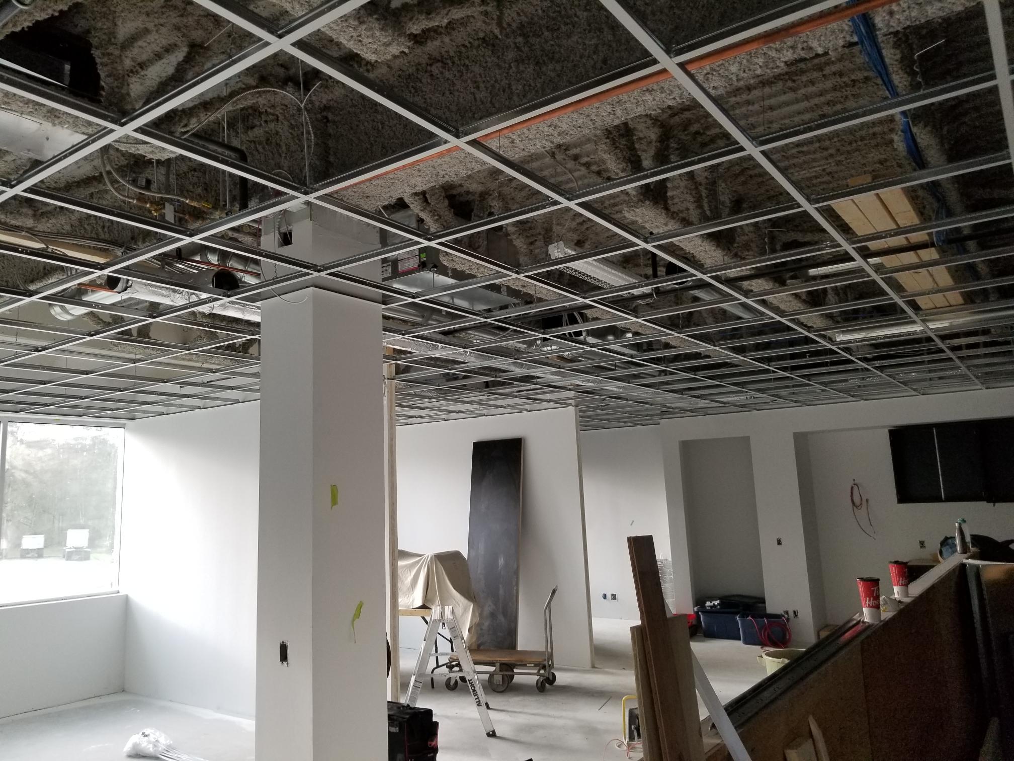 8029 199th Street T-bar ceiling installation — archive view 4.