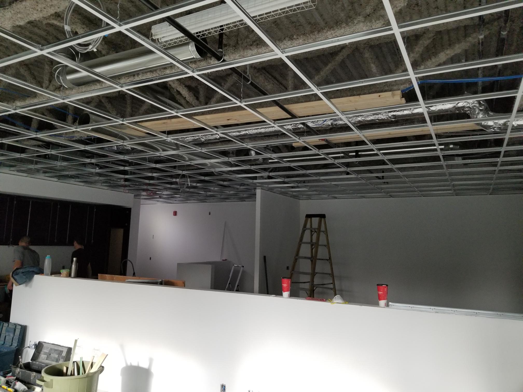 8029 199th Street T-bar ceiling installation — archive view 3.