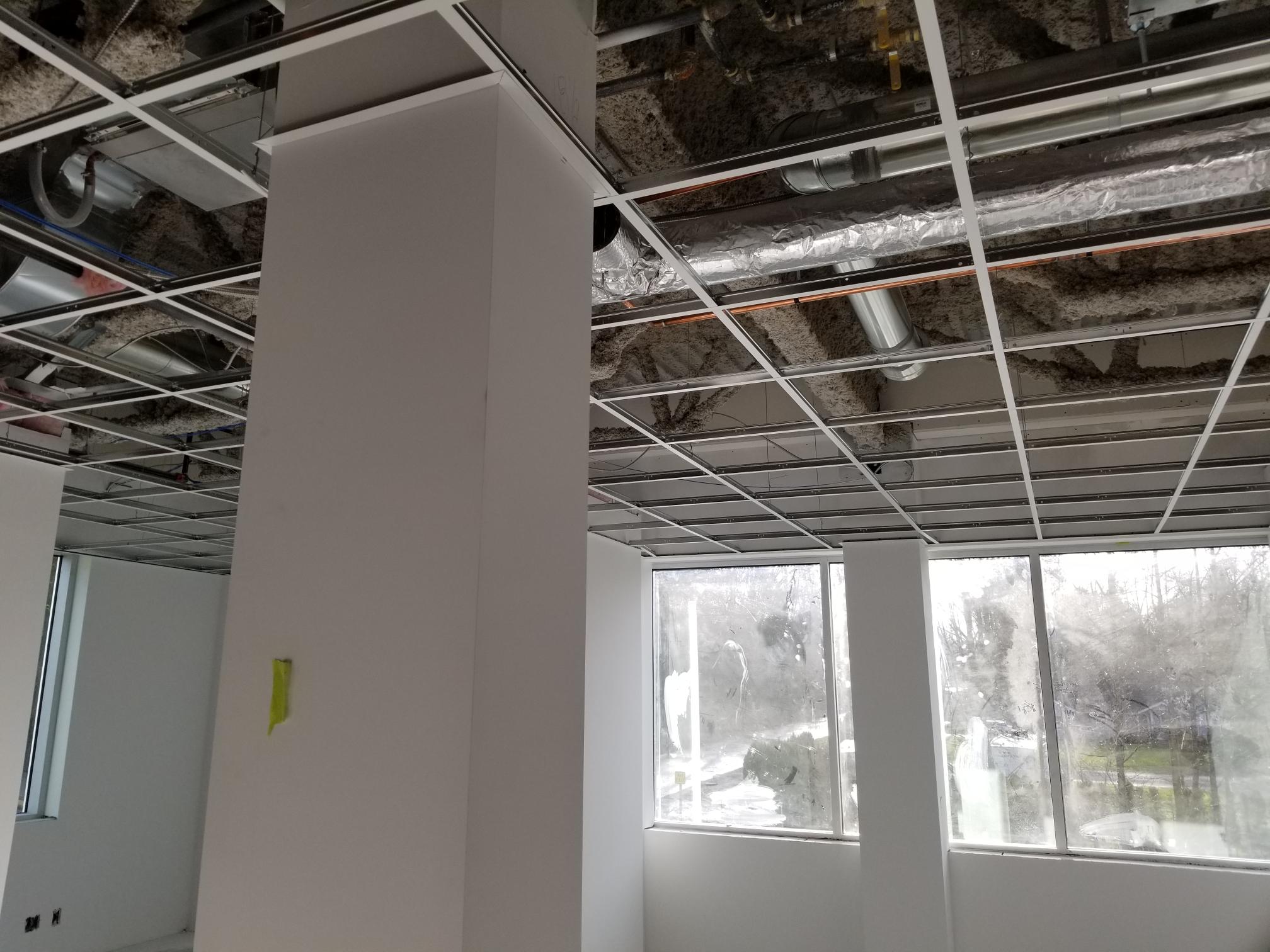 8029 199th Street T-bar ceiling installation — archive view 1.