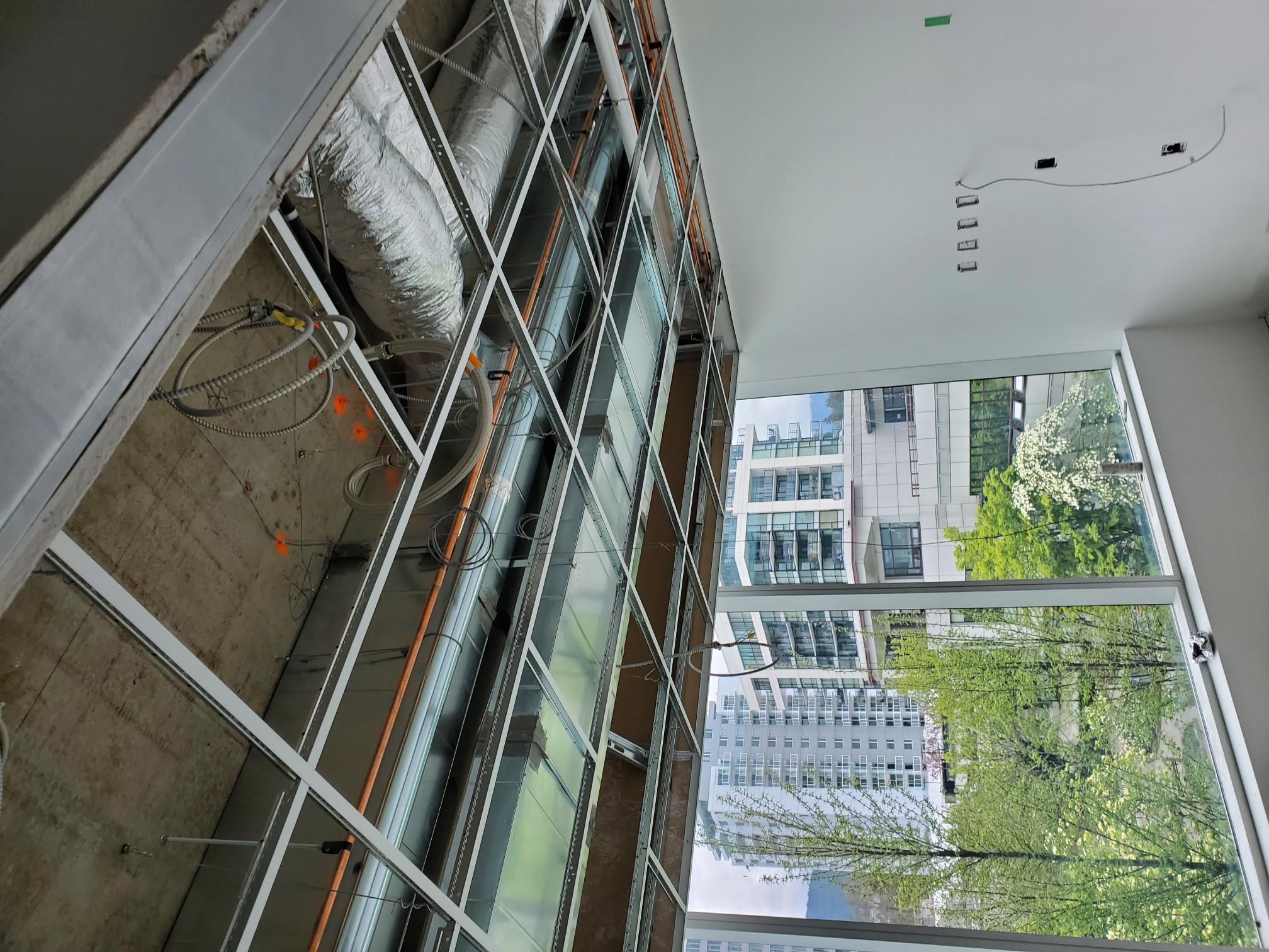 North Vancouver dental office T-bar installation — archive view 8.