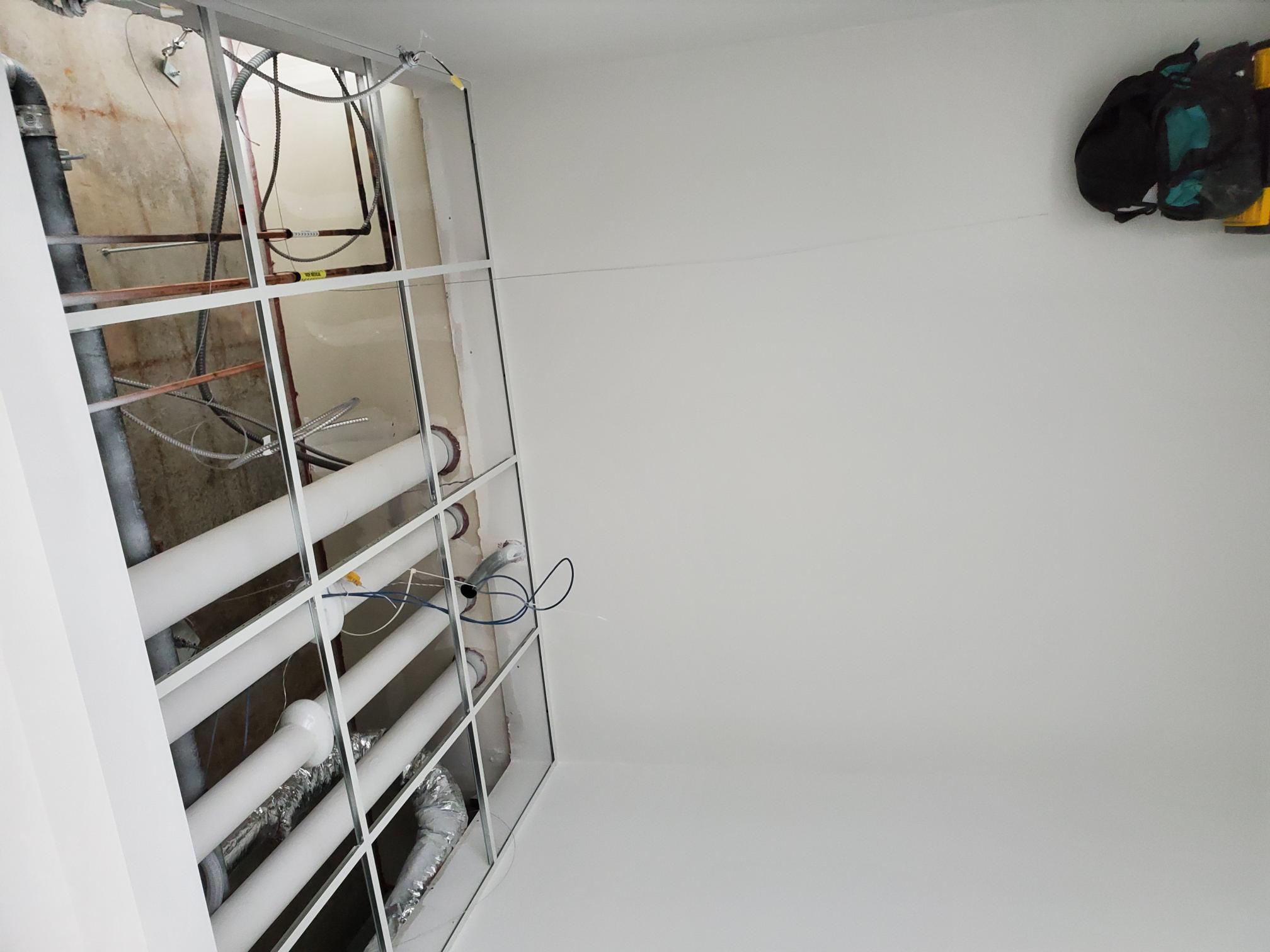 North Vancouver dental office T-bar installation — archive view 6.