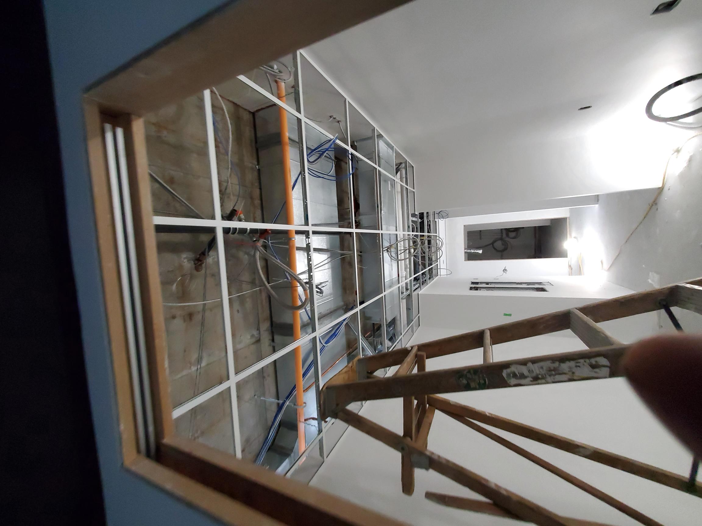 North Vancouver dental office T-bar installation — archive view 4.