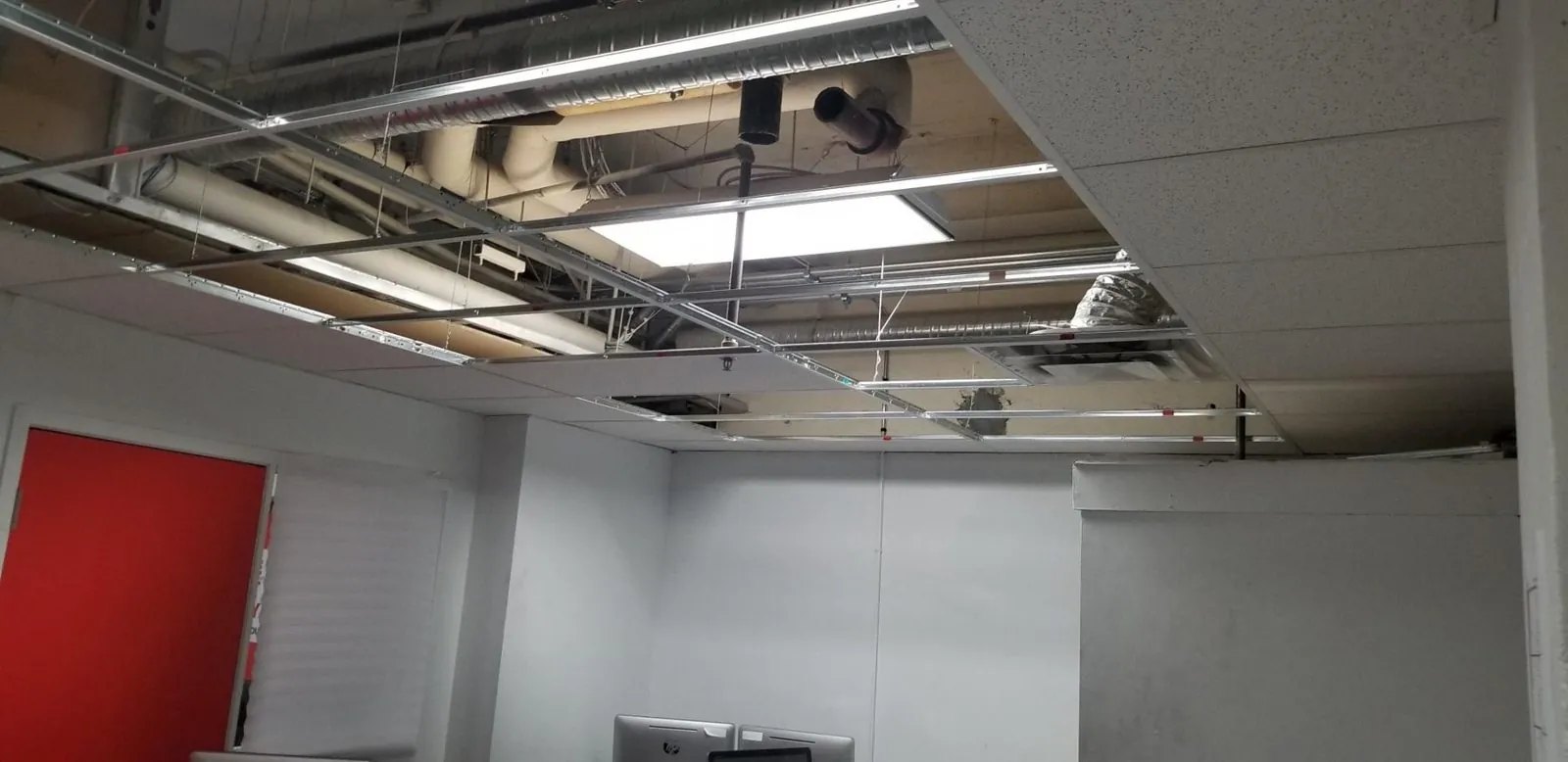 Downtown Vancouver college ceiling tile installation — supplied project archive view 2.