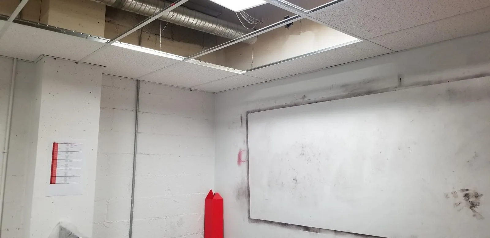 Downtown Vancouver college ceiling tile installation — supplied project archive view 3.
