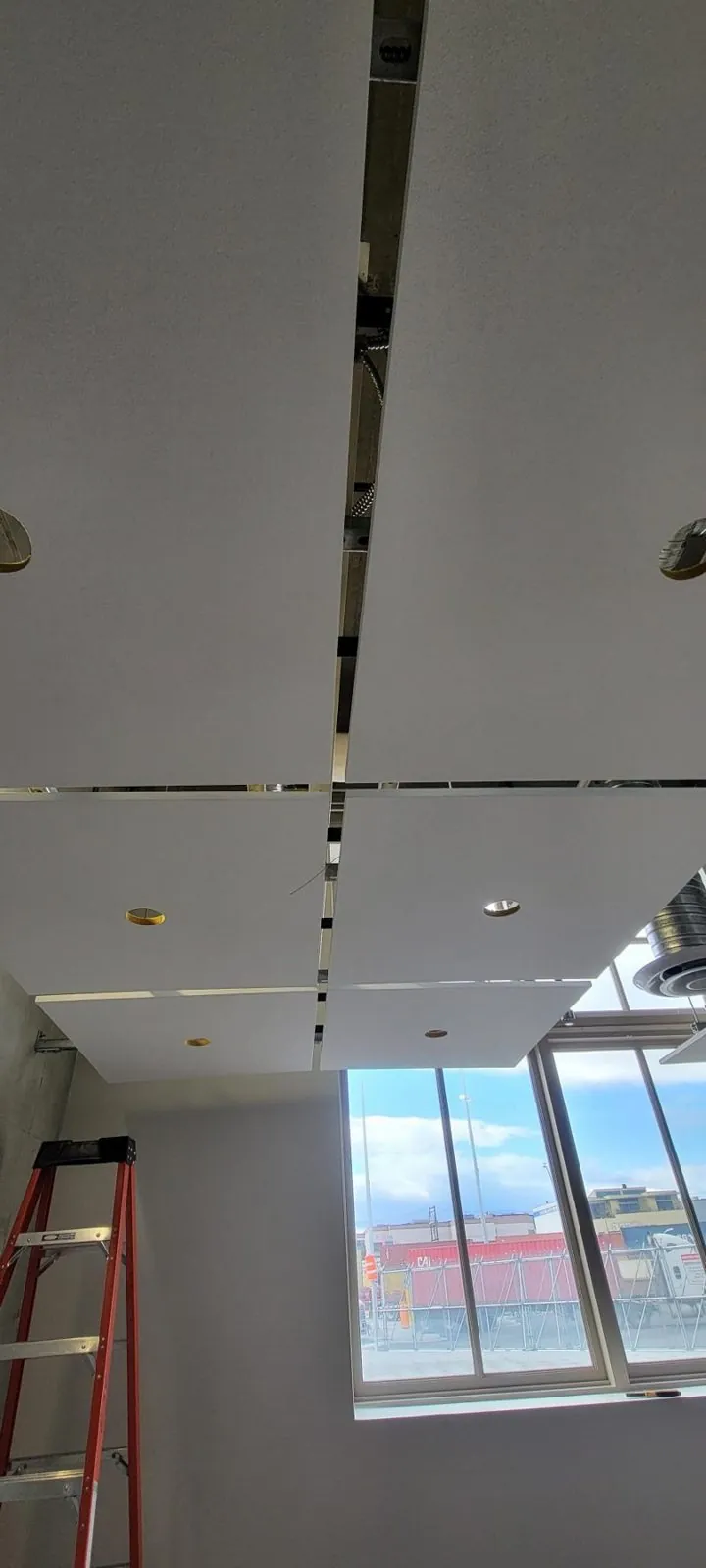 DP World acoustic ceiling panels — supplied project archive view 1.
