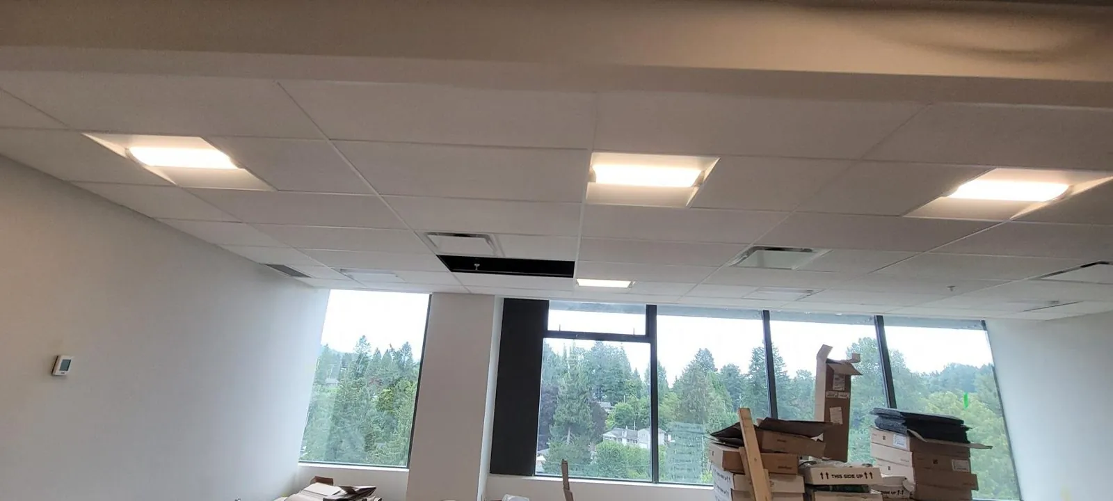 Port Coquitlam government office T-bar ceiling — supplied project archive view 10.