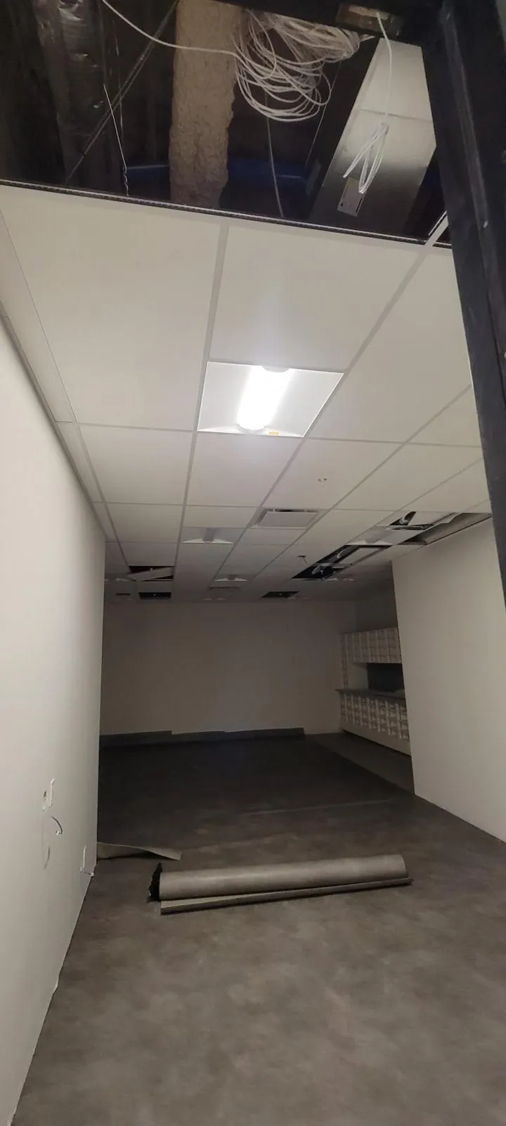 Port Coquitlam government office T-bar ceiling — supplied project archive view 11.
