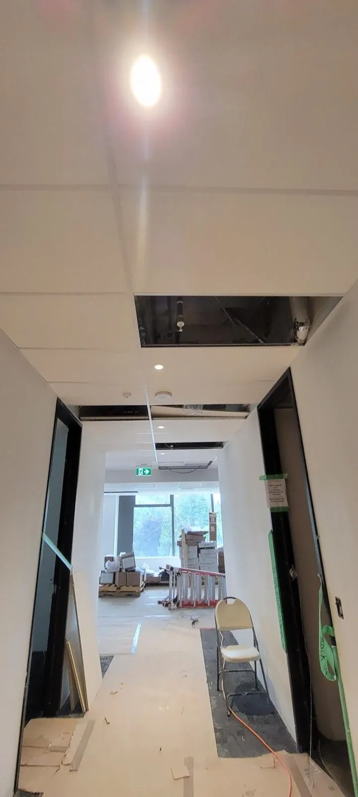 Port Coquitlam government office T-bar ceiling — supplied project archive view 12.