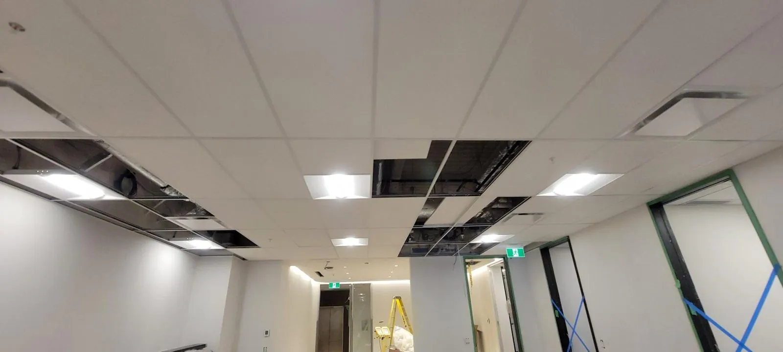 Port Coquitlam government office T-bar ceiling — supplied project archive view 14.