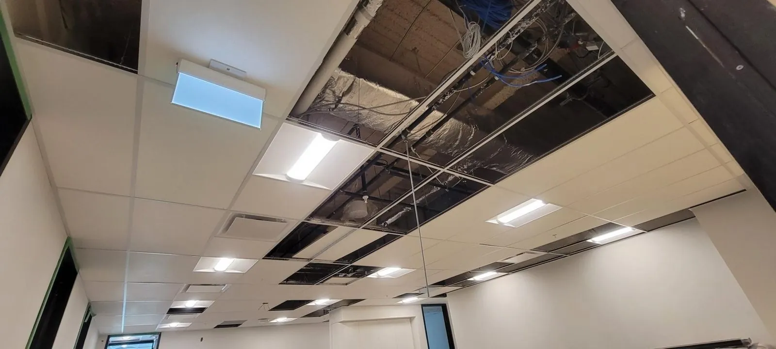 Port Coquitlam government office T-bar ceiling — supplied project archive view 16.