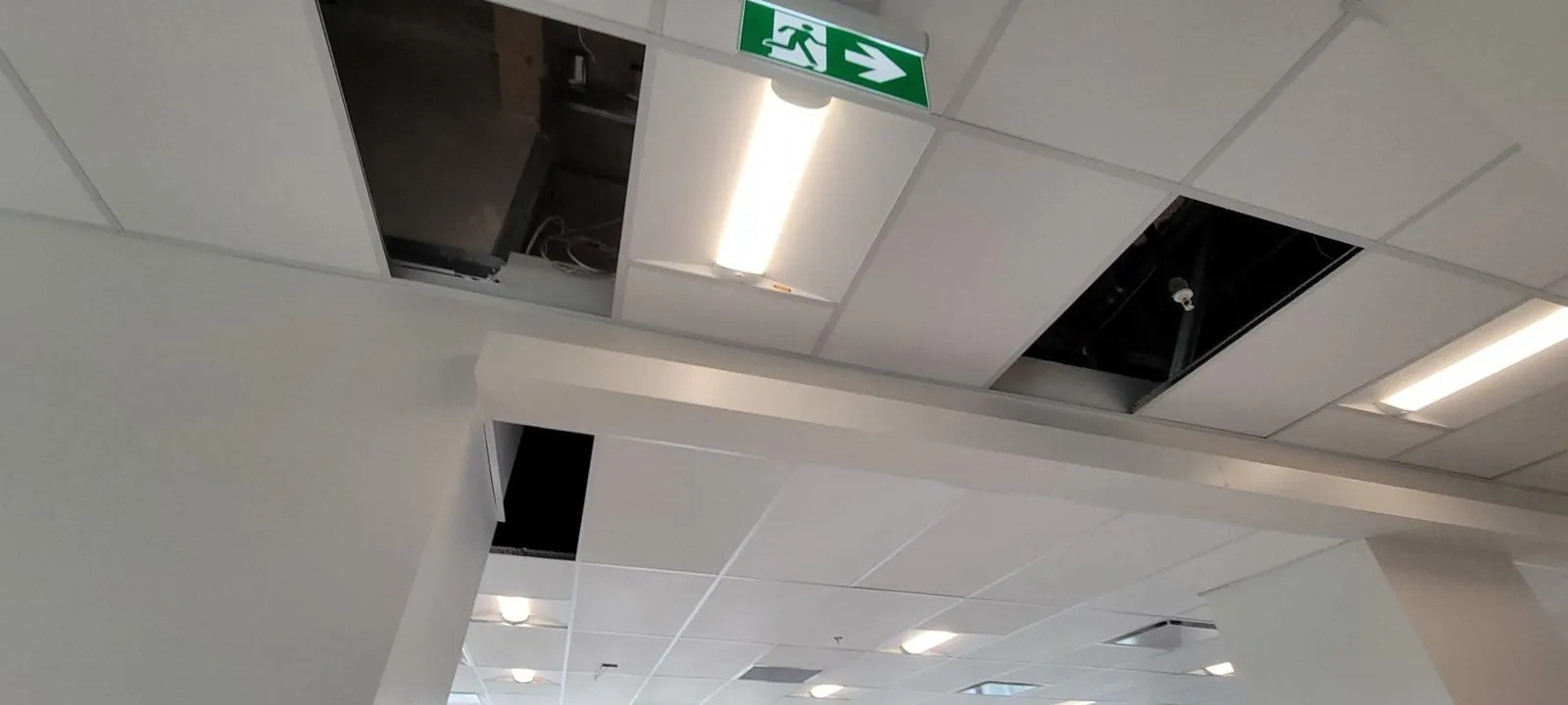 Port Coquitlam government office T-bar ceiling — supplied project archive view 4.