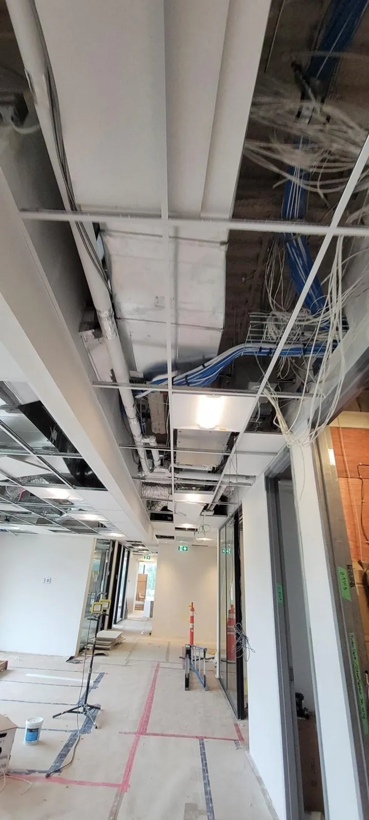 Port Coquitlam government office T-bar ceiling — supplied project archive view 6.