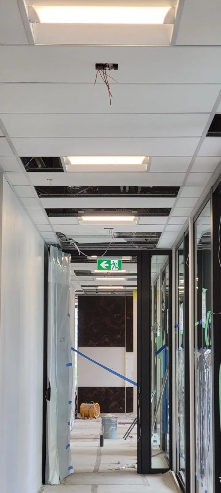 Port Coquitlam government office T-bar ceiling — supplied project archive view 8.