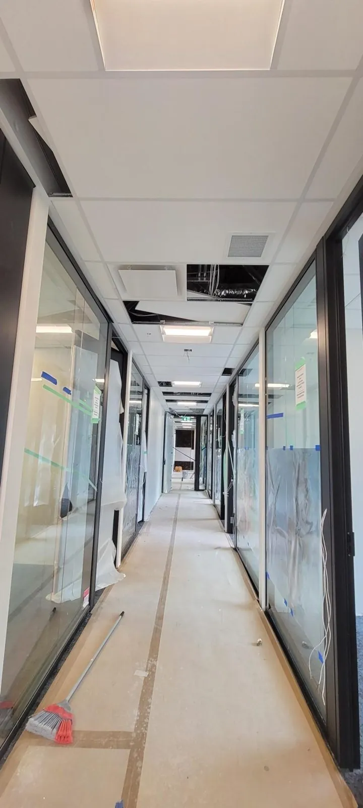 Port Coquitlam government office T-bar ceiling — supplied project archive view 9.