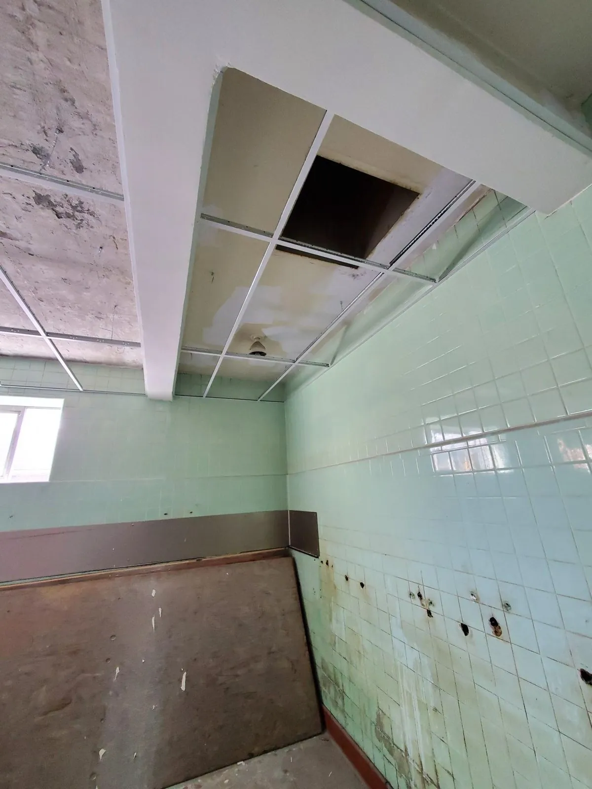 Vancouver General Hospital old ward T-bar ceiling — supplied project archive view 3.