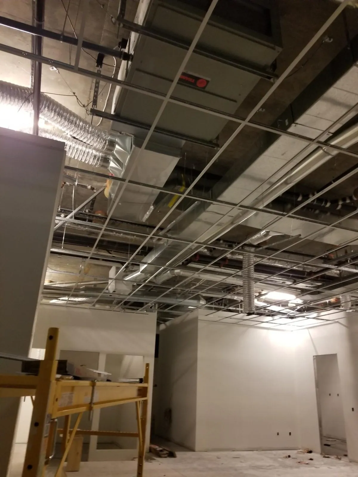 Vancouver office space T-bar installation — supplied project archive view 2.