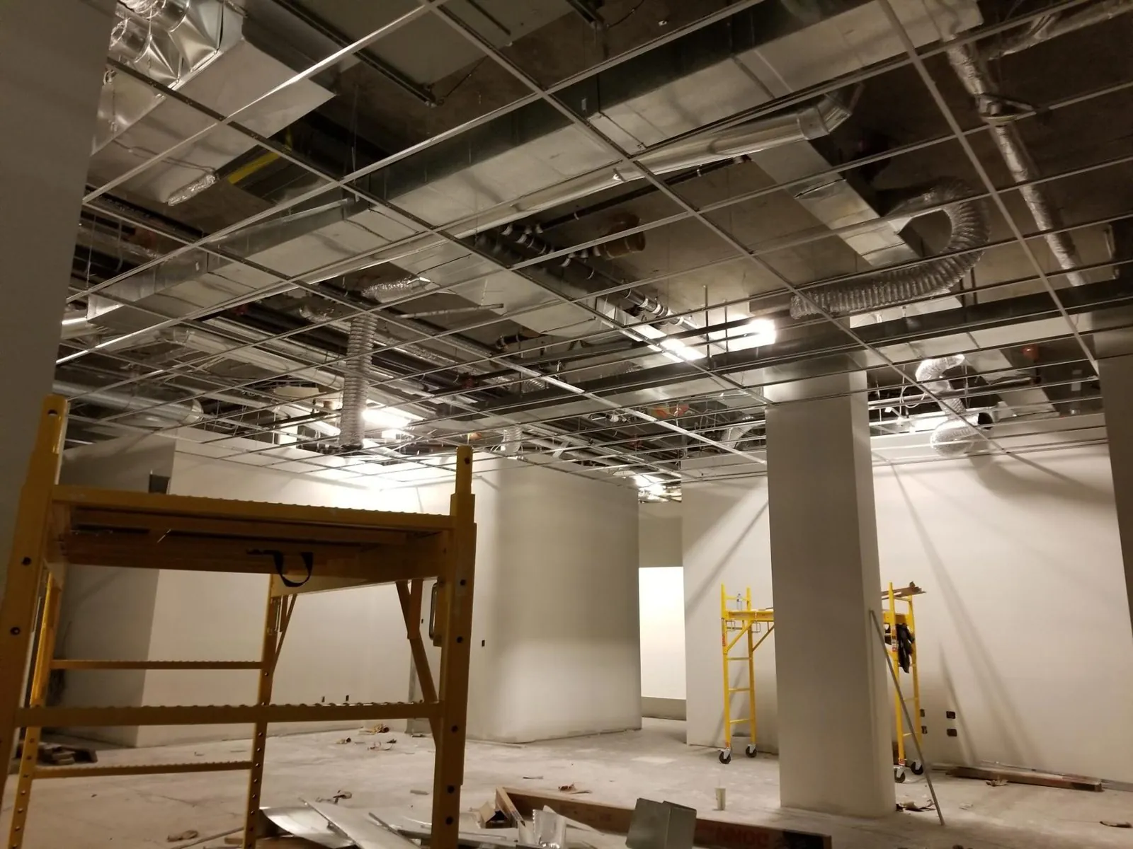Vancouver office space T-bar installation — supplied project archive view 3.