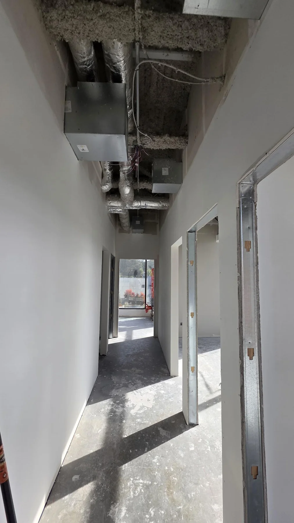 Drywall partitions and openings at the Regus project in Mission. Photo supplied by Matt McKenzie, Rambo Wall & Ceiling Limited. Drywall partitions and openings at the Regus project in Mission. Photo supplied by Matt McKenzie, Rambo Wall & Ceiling Limited.